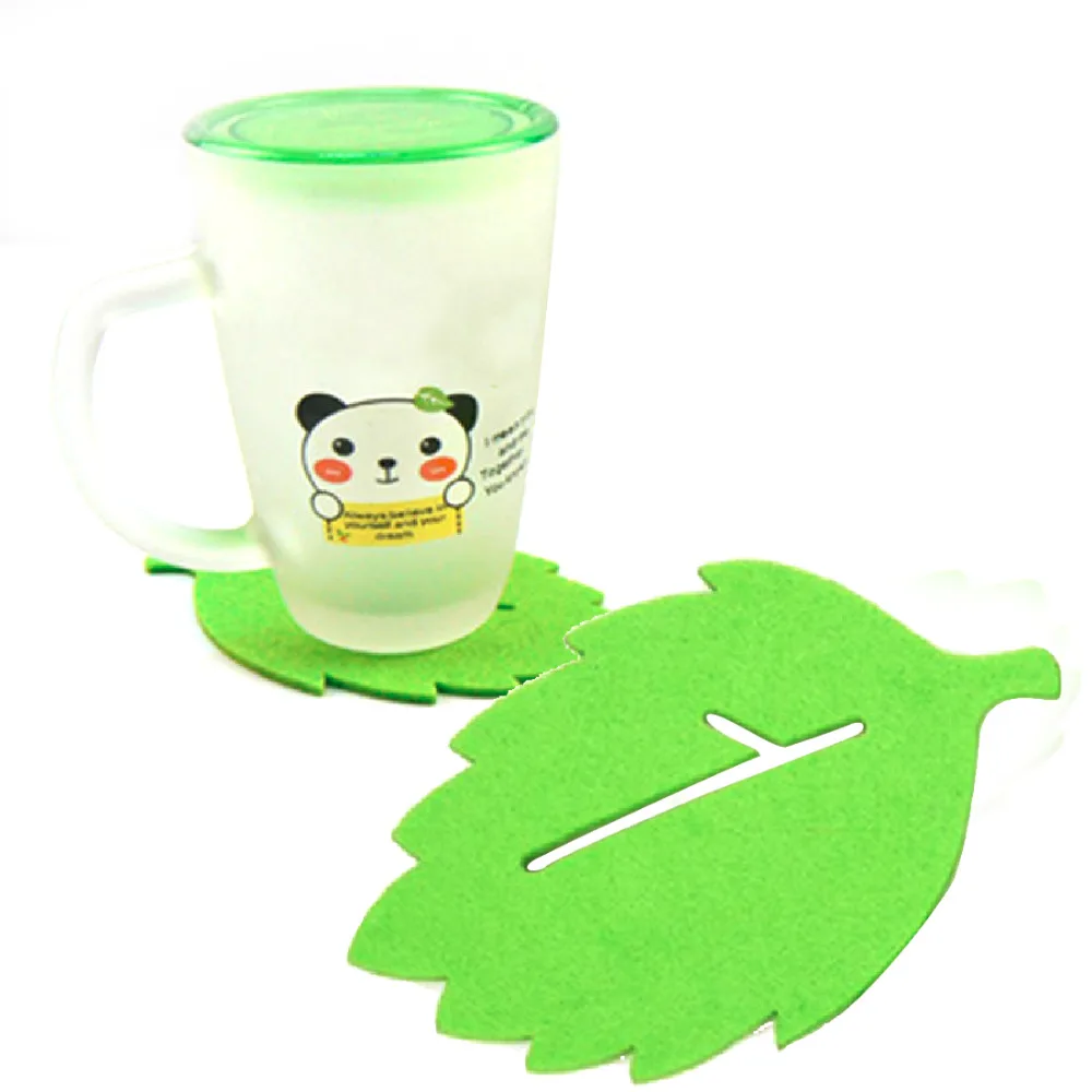 أعلى بيع 1 قطع الأزياء ليف شكل الشاي كأس كوستر العزل حصيرة المفارش الجدول ماتس صديقة أعلى بيع 1 قطع الأزياء ليف شكل الشاي كأس كوستر العزل حصيرة المفارش الجدول ماتس صديقة