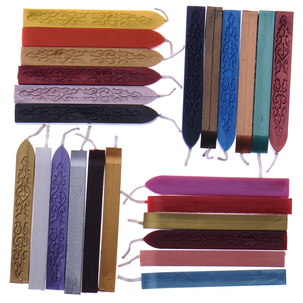 

2016 DIY Vintage Wax Core Wax  Strip Hand Art Craft Tool Seal Stamp Manual Wax Stamp Seal Kits Sigillo Model Handmade Hobby Set