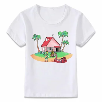 

Kids Clothes T Shirt Toon Link Wind Waker Kame House Dragon Ball Zelda Children T-shirt for Boys and Girls Toddler Shirts oal061