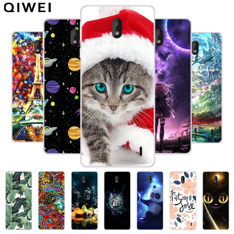 

Phone Cases For Nokia 1 Plus Cover Clear COOL Painting Silicone Back Cover For Nokia1 Plus 1Plus Case Protector Shlles Coque
