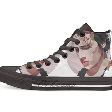 Jeff Buckley/Новинка; дизайнерская Повседневная парусиновая обувь; обувь на заказ; Прямая