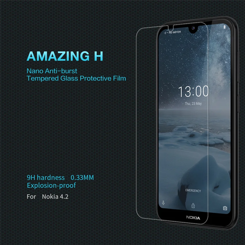 

For Nokia 4.2 Tempered Glass For Nokia 4.2 NILLKIN Amazing H Tempered Glass Screen Protector For Nokia 4.2