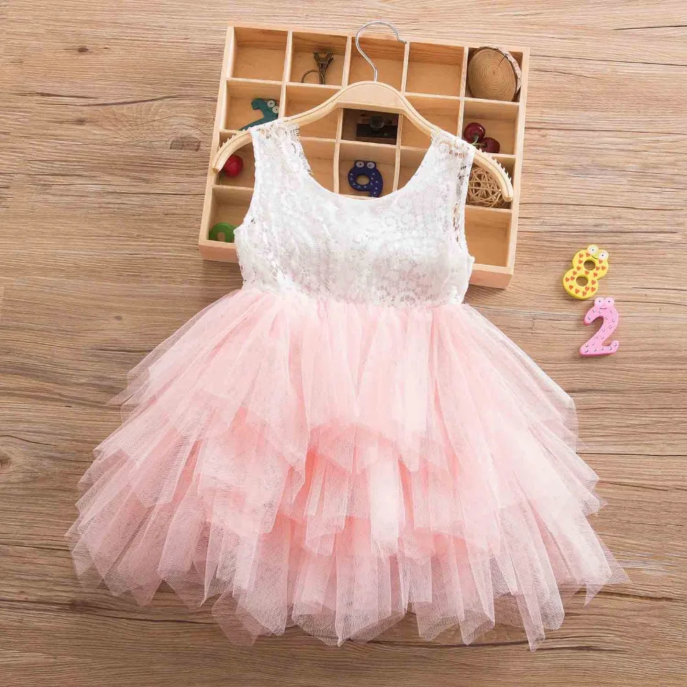 Vestidos/платье принцессы; vestido infantil; летнее платье для девочек; детские кружевные свадебные платья с цветочным рисунком; Одежда для маленьких девочек 1-5 лет