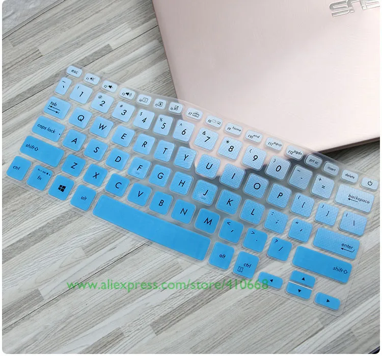 Силиконовая защита для клавиатуры ноутбука кожного покрова для ASUS VivoBook S14 S430 S430U S430UA S430UN S430UF S430FN S430FA 14 дюймов