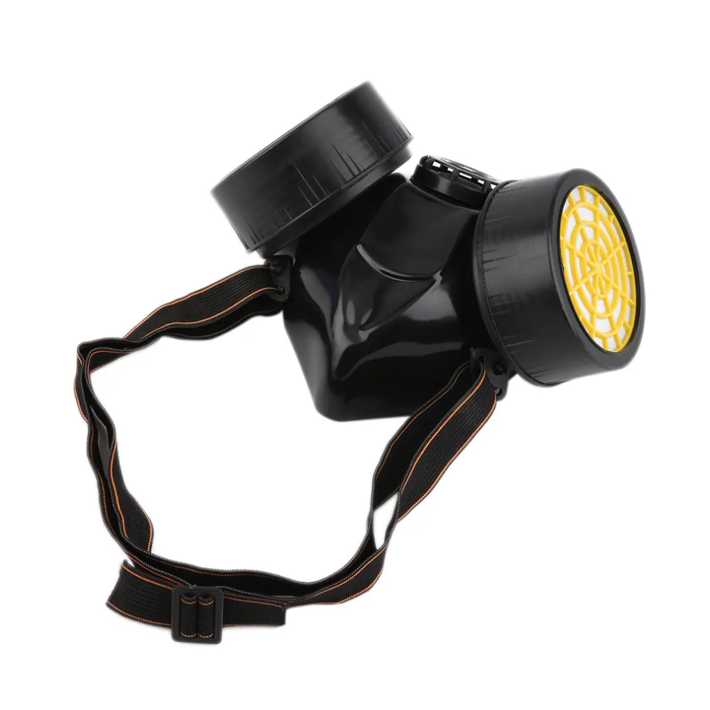Demi-masque à gaz avec cartouches filtrantes - Lot de 2