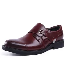 Luxury Brand Designer Genuine Leather Mens Oxford Shoes For Man Black Brown Dress Shoes Business Office Formal Shoes JS-A0012 Luxury Brand Designer Genuine Leather Mens Oxford Shoes For Man Black Brown Dress Shoes Business Office Formal Shoes JS-A0012