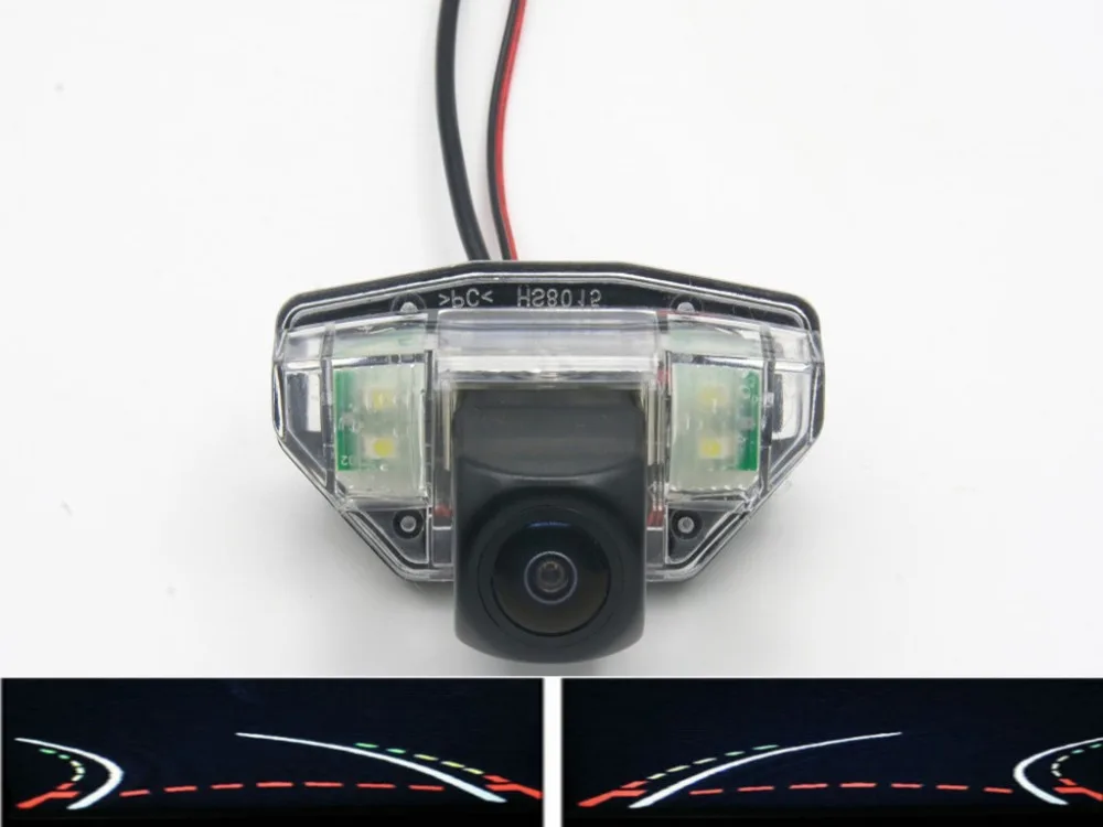 

1080P Car Rear view Camera Fisheye Trajectory Tracks Parking Reverse Camera for Honda CRV 2007 -2010 New (hatchback) 2008-2011