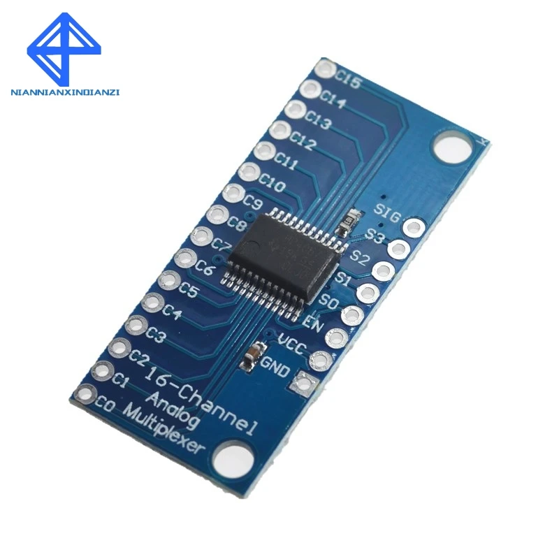 

CD74HC4067 16-Channel Analog Digital Multiplexer Breakout Board Module Smart Electronics