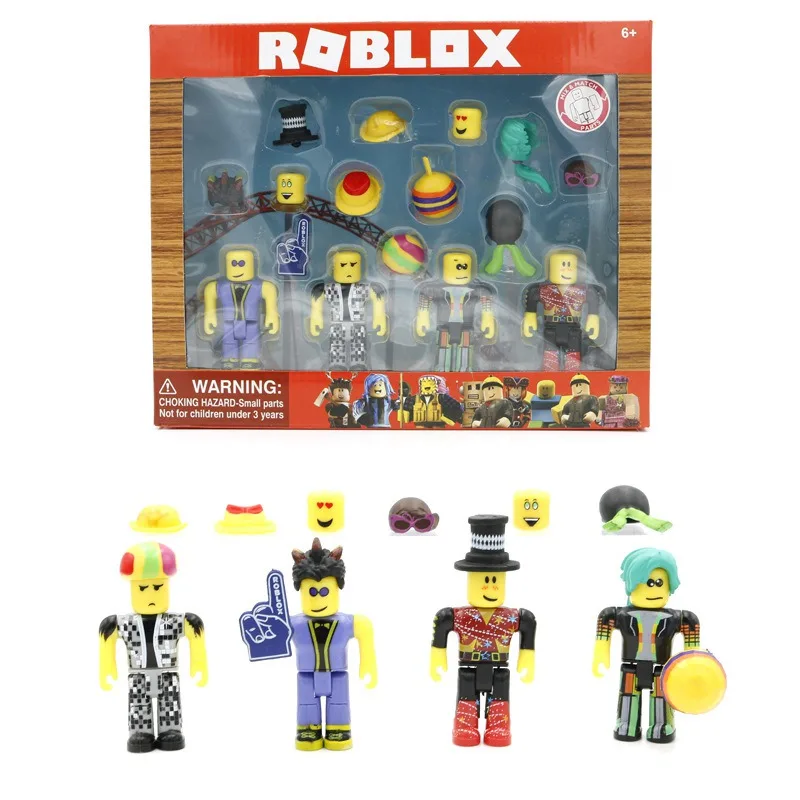 Us 756 20 Offroblox Action Figure Jugetes 7 8cm Pvc Toy Game Roblox Zombie Attack 4 Dolls Modelaccessories Boys Toys For Roblox Game In Action - 
