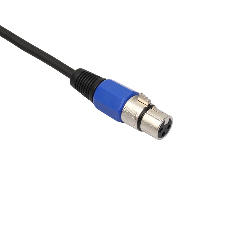 Mayitr 30 см 3Pin XLR профессиональный кабель BK2014KF 3 контактный мама до 1/4 &quot6 35 мм штекер
