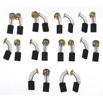 

20 Pcs Spring 7/11" x 7/16" x 1/5" CB303 Carbon Brushes for Makita Motor