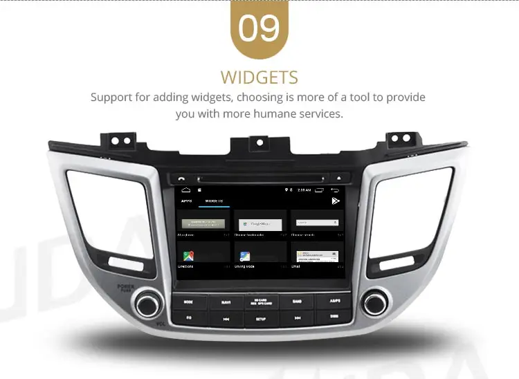 LJDA Android 10 автомобильный dvd-плеер для hyundai Tucson/IX35 2Din Автомагнитола gps Навигация стерео Мультимедиа wifi автоаудио