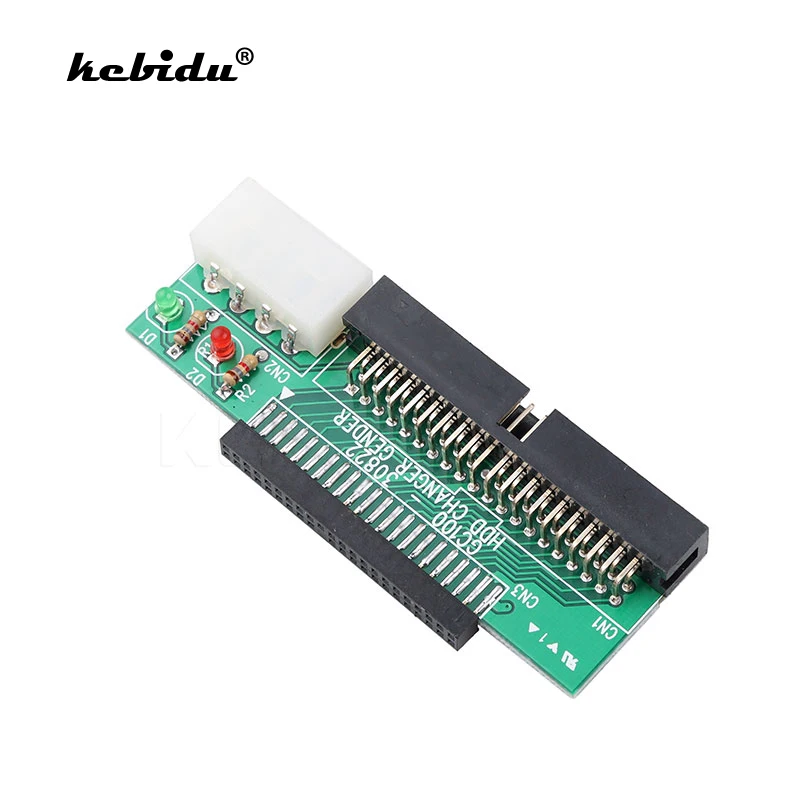 

kebidu 3pcs 44Pin 2.5 " HDD to 3.5 " IDE 40Pin Interface Hard Disk Drive HDD Converter Adapter for Laptop Desktop PC Computer