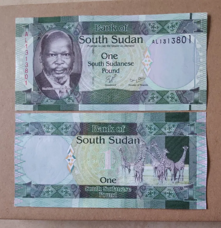 

South Sudan One ,100% Real Genuine Comemorative Note,Original Collection