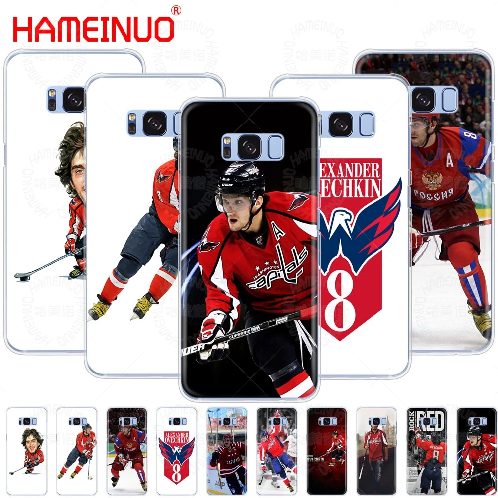 HAMEINUO чехол для сотового телефона Александр Овечкин Samsung Galaxy S9 S7 edge PLUS S8 S6 S5 S4 S3 MINI |