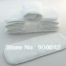 510 шт., 3 слоя, микрофибра, детские тканевые подгузники, подгузники, вкладыши для тканевых подгузников, детские подгузники