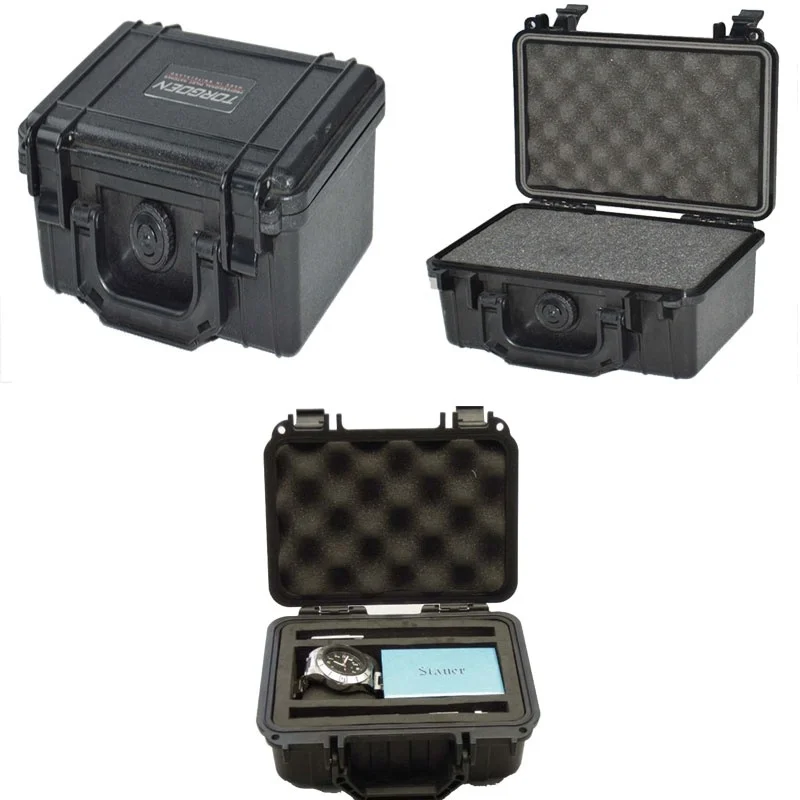 

ABS Watch Camera Shockproof Sealed Box Safety Storage Case Waterproof Suitcase Survival Outdoor Dry Diving Container Tool Box