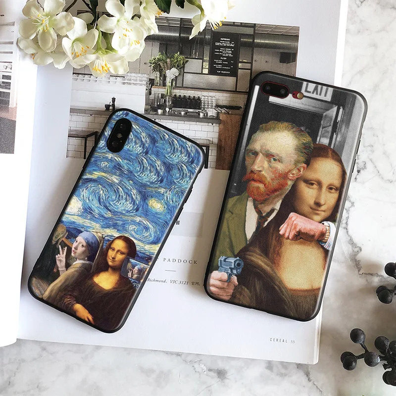 

Fashion Alternative Art Van Gogh Originality Phone Case Cover Shell For Apple iPhone 7plus 7 6splus 6s 6plus 6 iPhone5 5s se 4