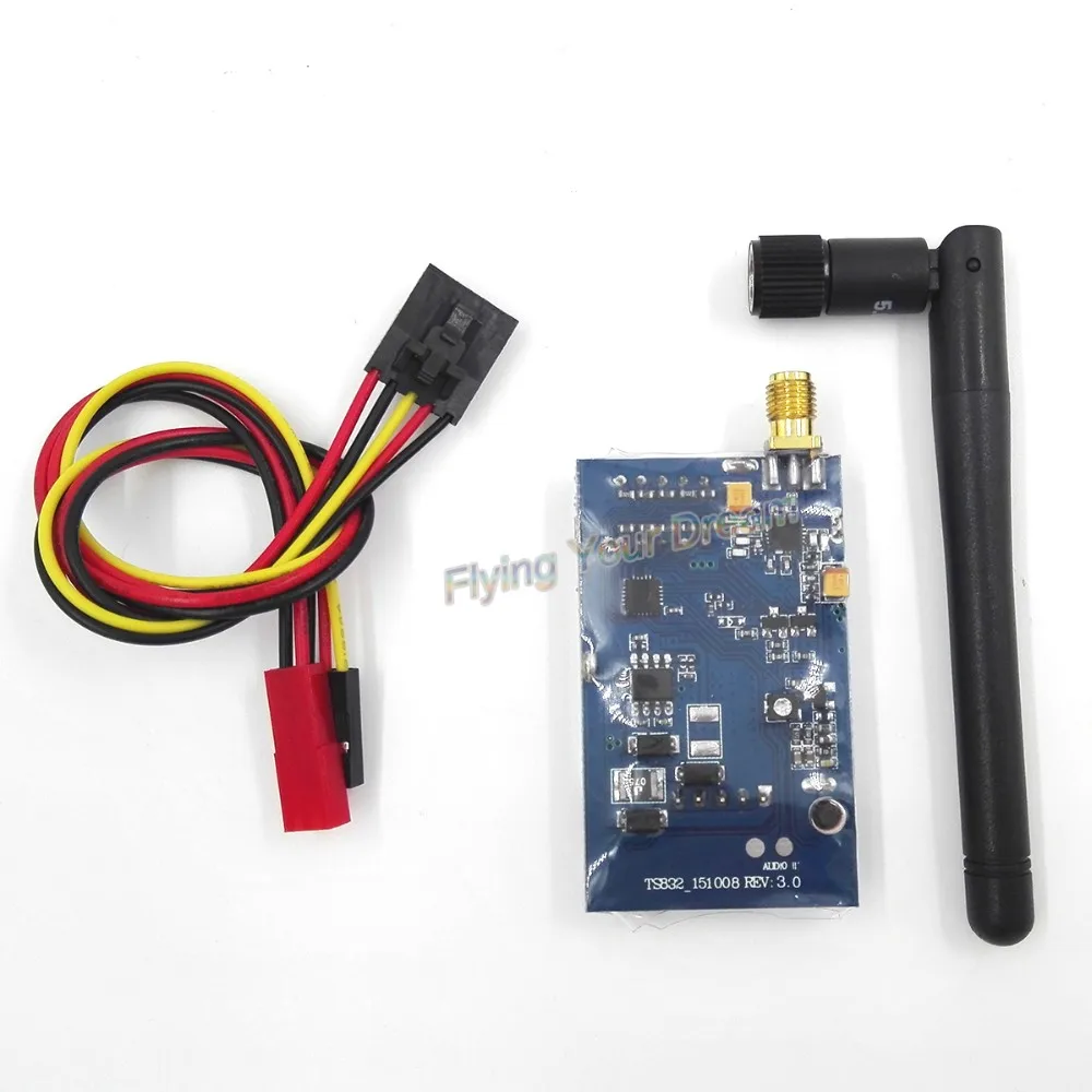 FPV 5.8G 600mW 48CH Rev3.0 Wireless A/V Transmitter Transmission(TX) TS832 RP SMA For QAV250 DJI Phantom Quadcopter