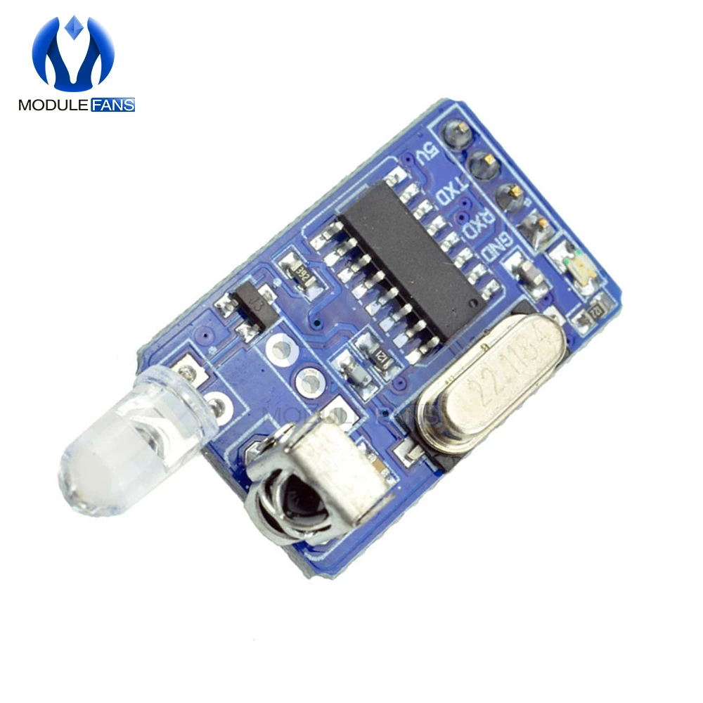 Dc 5v Ir Infrared Remote Decoder Encoding Transmitter Receiver Wireless ...