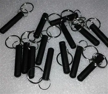 

RFID4108 ABS ISO15693 I-CODE2 keychain RFID special shape card keyfobs 41*8mm
