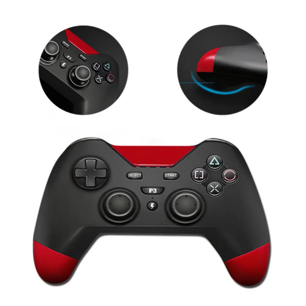 Беспроводной Bluetooth геймпад для PS3 игровой контроллер SIXAXIS и вибрация для Playstation 3 и PC видеоигр