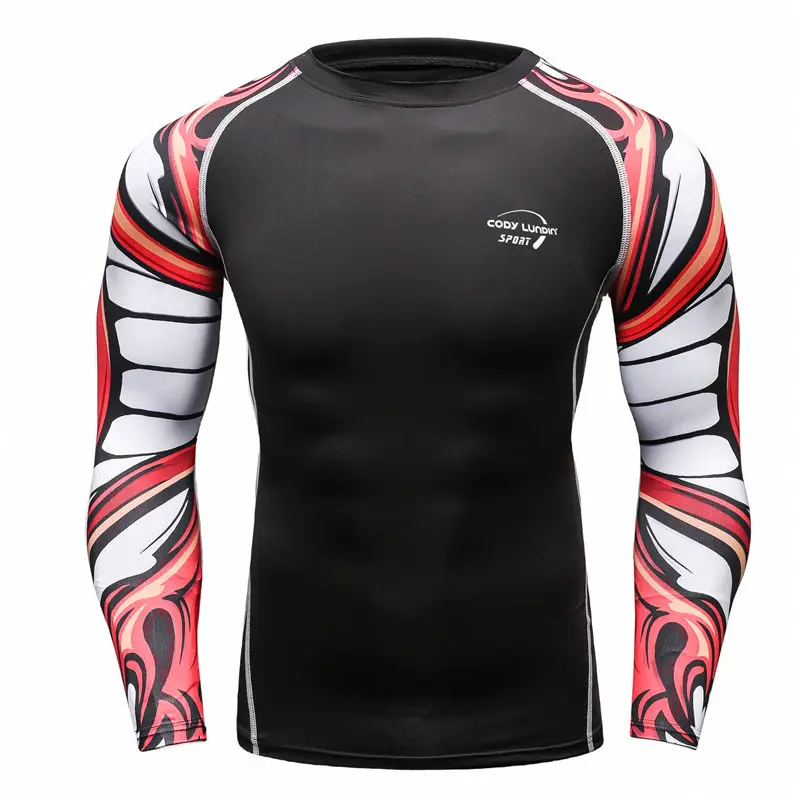 

High Elastic Running Set Quick Dry Fitness Tight Sport Suit Gym Training For Men
