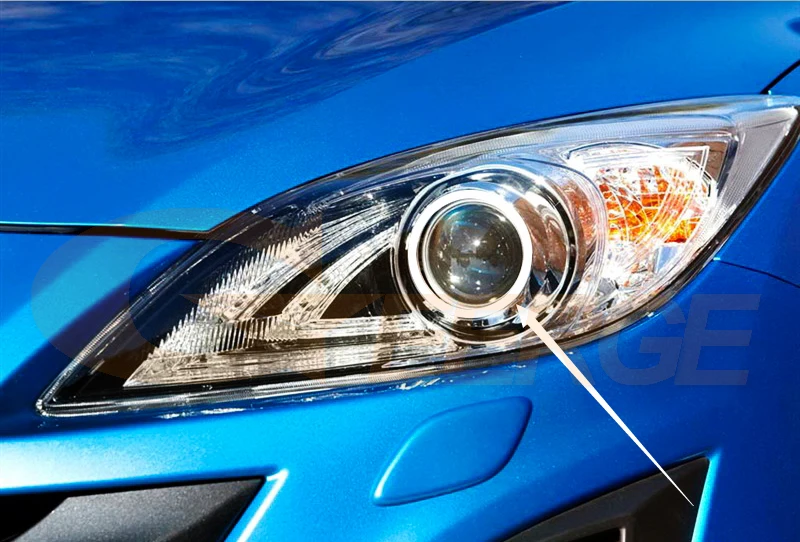 mazda 3 mazda3 BL SP25 MPS 2009 2010 2011 2012 2013 ccfl angel eyes(5)