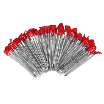 

200Pcs Stainless Steel Nail Pusher Manicure Spoon Tool Cuticle Pusher Remover Remove Manicure Pedicure Cut Cutter