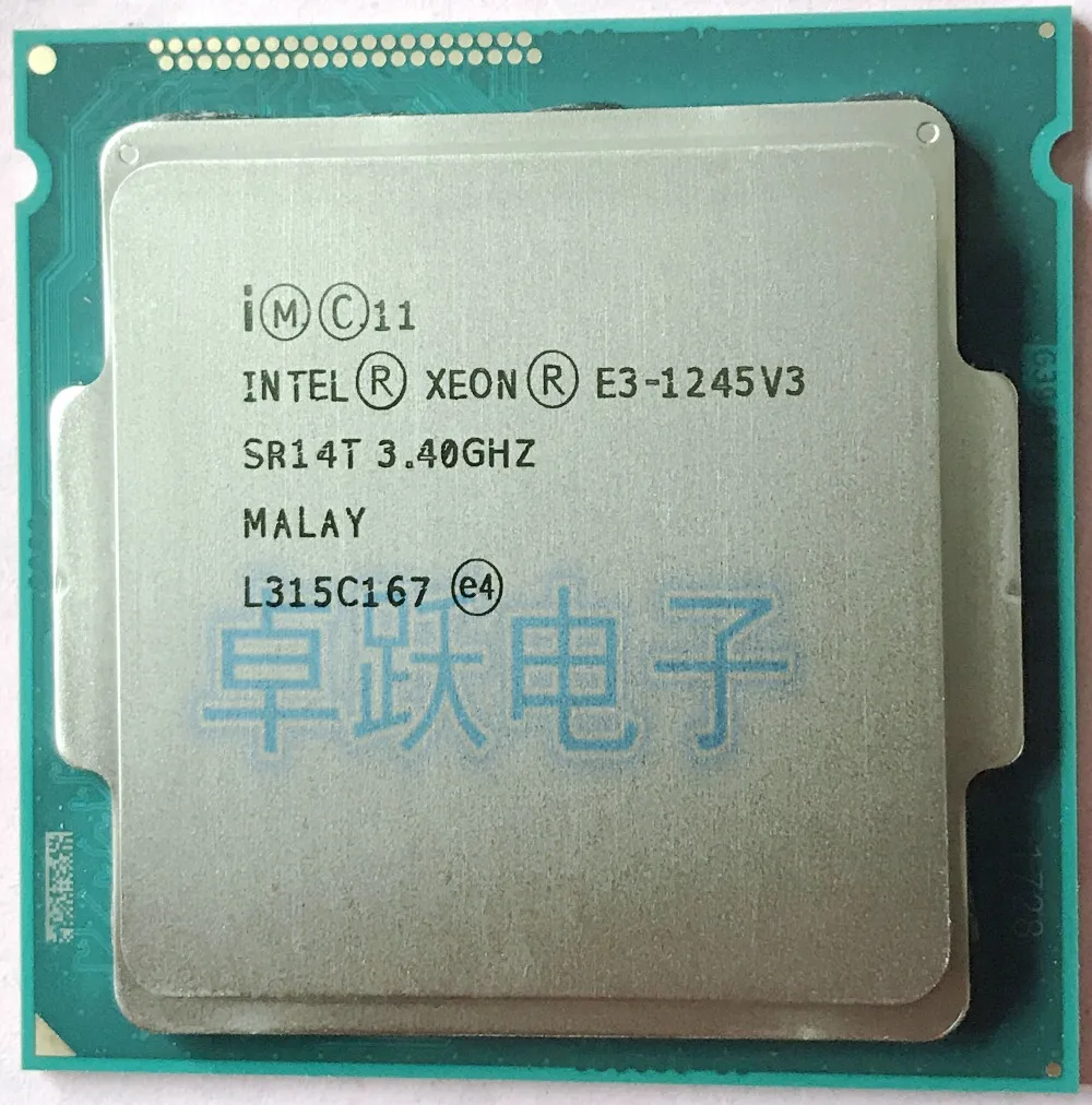 Intel Intel Xeon E3 1245 v33.4GHzQuadCoreLGA1150Hasw3llSR14TE3-1245* 
