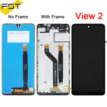 

6.0'' Black For Wiko View 2 LCD Display with Touch Screen Digitizer+Frame Phone Accessories For Wiko View 2 Spare Parts