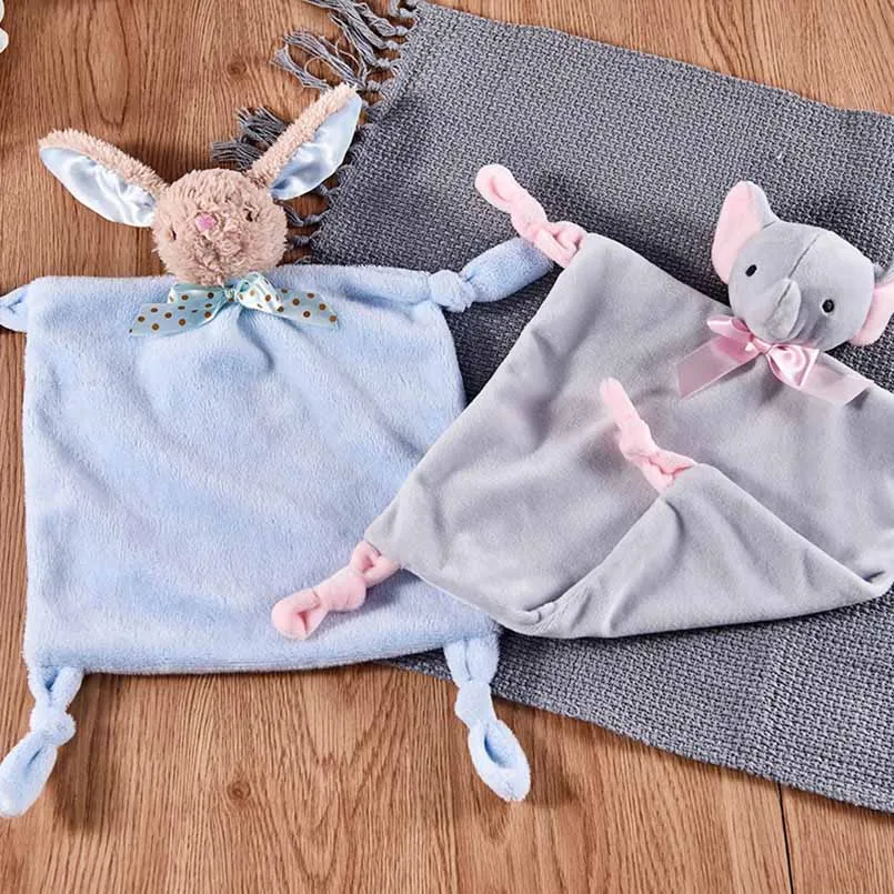 0-12 месяцев мягкие игрушки для малышей успокоить полотенце мобильные телефоны Детские погремушка игрушки развивающие Спальные Одеяло для животных полотенце