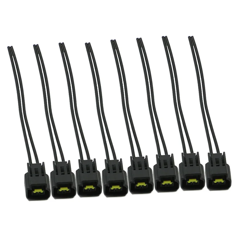 8pcs Ignition Coil Harness Connector Plug Wire Harness for Ford 4.6L 5.4L 6.8L Cobra Mustang Pigtails