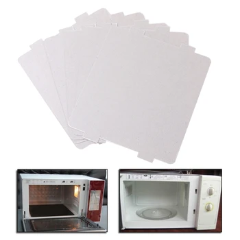 

5Pcs Mica Plates Sheets Microwave Oven Repairing Part 108x99mm Kitchen For Midea