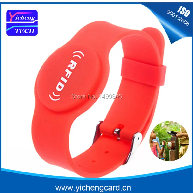 Новое поступление 100 шт. EM4305 rfid 125 кГц rfid Силиконовый браслет рчид браслет Водонепроницаемый ID карты rfid браслет для доступа Управление