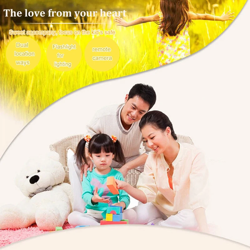 Greentiger Q528 GPS Kids Smart Watch Camera Lighting SOS Call Location Device Tracker for Kid Safe Smart Baby Watch PK Q100 Q90