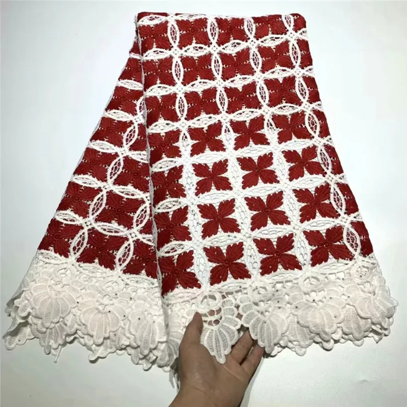 

African Lace Fabric Swiss Voile Laces Fabrics High Quality Cotton Lace Fabric French Lace Fabric For Men Women Every Dress ZQ451