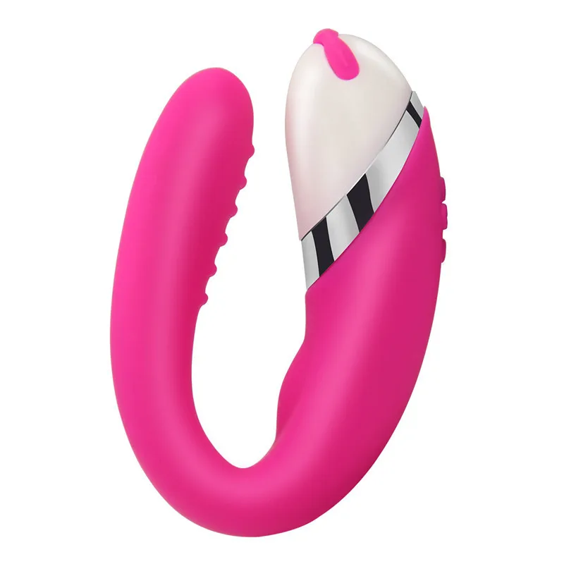 ORISSI couples resonance charging vibration massager female vibrator clitoris g-spot stimulation vibration av stick - Цвет: Розовый
