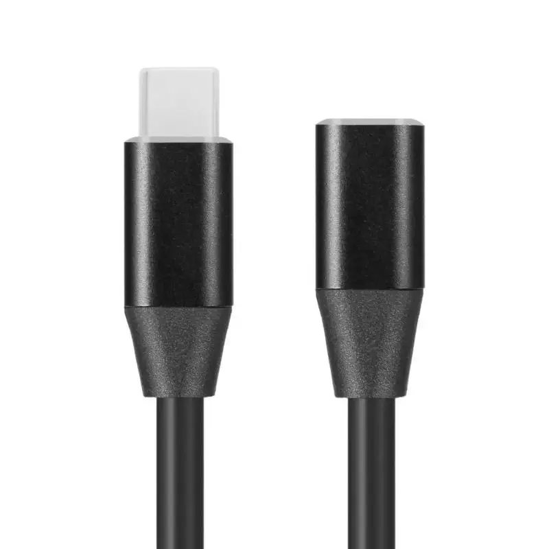 Hot 1m Type-C USB 3.1 Male to USB-C Female Extension Data Cable Extender Cord Charging Cable Audio Video Extender Wire Cord