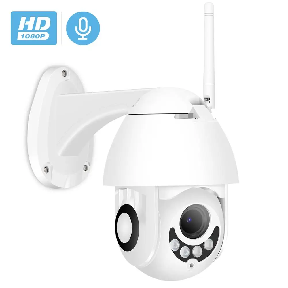 Besder Облачное хранилище открытый WiFi PTZ IP камера 1080P скорость купольная CCTV Камера Безопасности s двухстороннее аудио 2MP ИК домашнее наблюдение