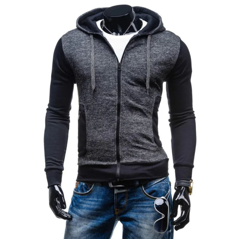 

ZOGAA 2019 Men Spring Autumn Hoodies New Fashion Brand Pullovers Solid Turtleneck Sportswear Sweatshirt Men's Tracksuits Moletom