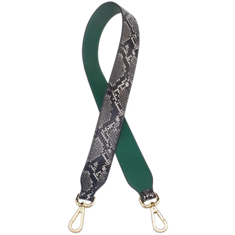 Women Wide Straps Color Single Shoulder Bag Flower All-match Color Straps For Bags Accessories  Handbag Straps Replacement