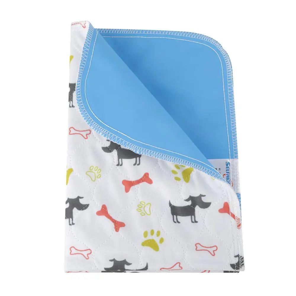 

Pet Pee Pads Mat Cartoon Printing Pee Pads Mat Waterproof Reusable Pet Dog Diaper Urine Pads Animal Training Travel Pet Pee Pads