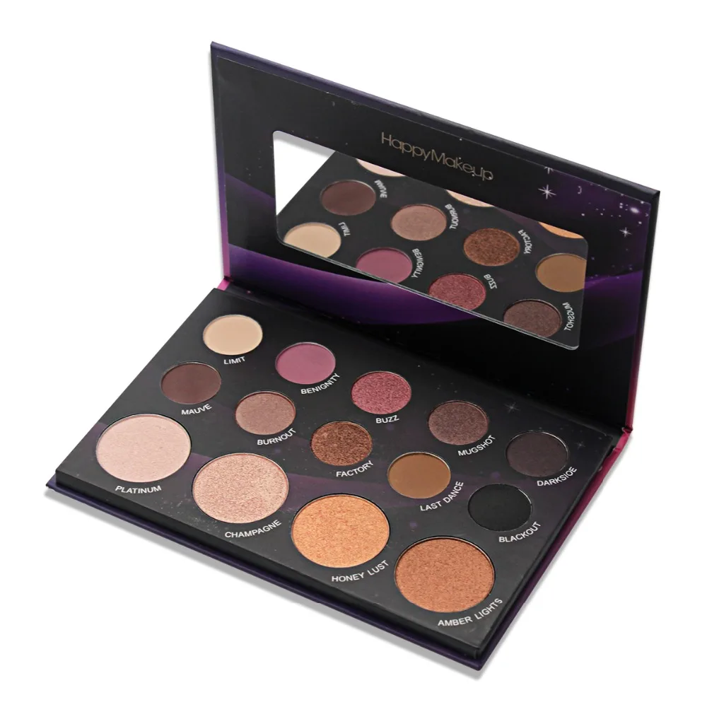 Матовые тени для век с натуральным блеском 14 цветов|eye shadow|eyeshadow waterproofmake up |