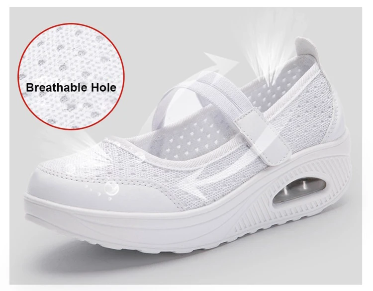 RS 8023 Breathable Summer Autumn Women Flats Shoes -6