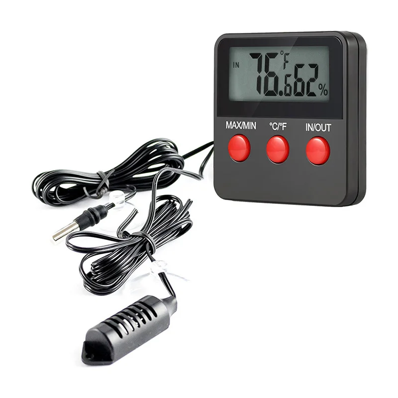Digital LCD Thermometer Hygrometer Humidity Meters (4)