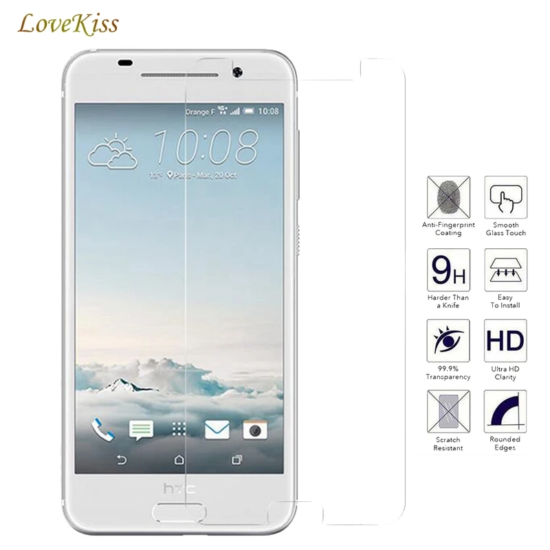 0 26 мм 9H Премиум Закаленное стекло для HTC Desire 320 516 510 526 610 616 628 630 820 825 530 826 One M8 M9 M7 M4 Mini
