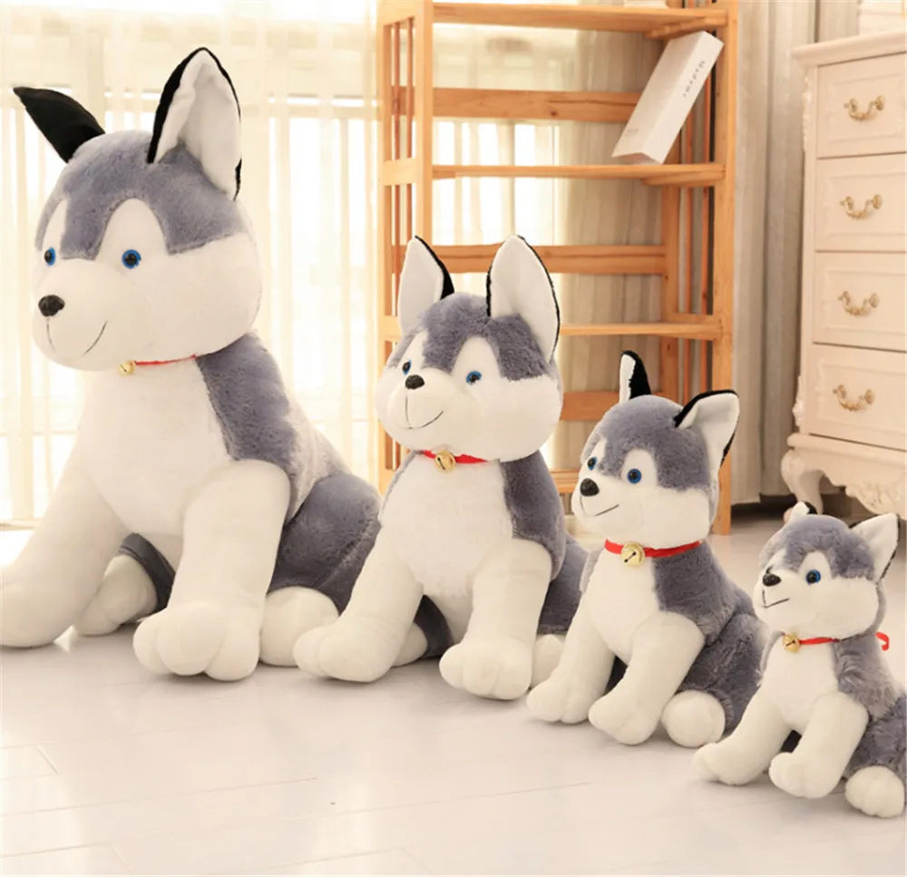 stuffed plush husky dog 3