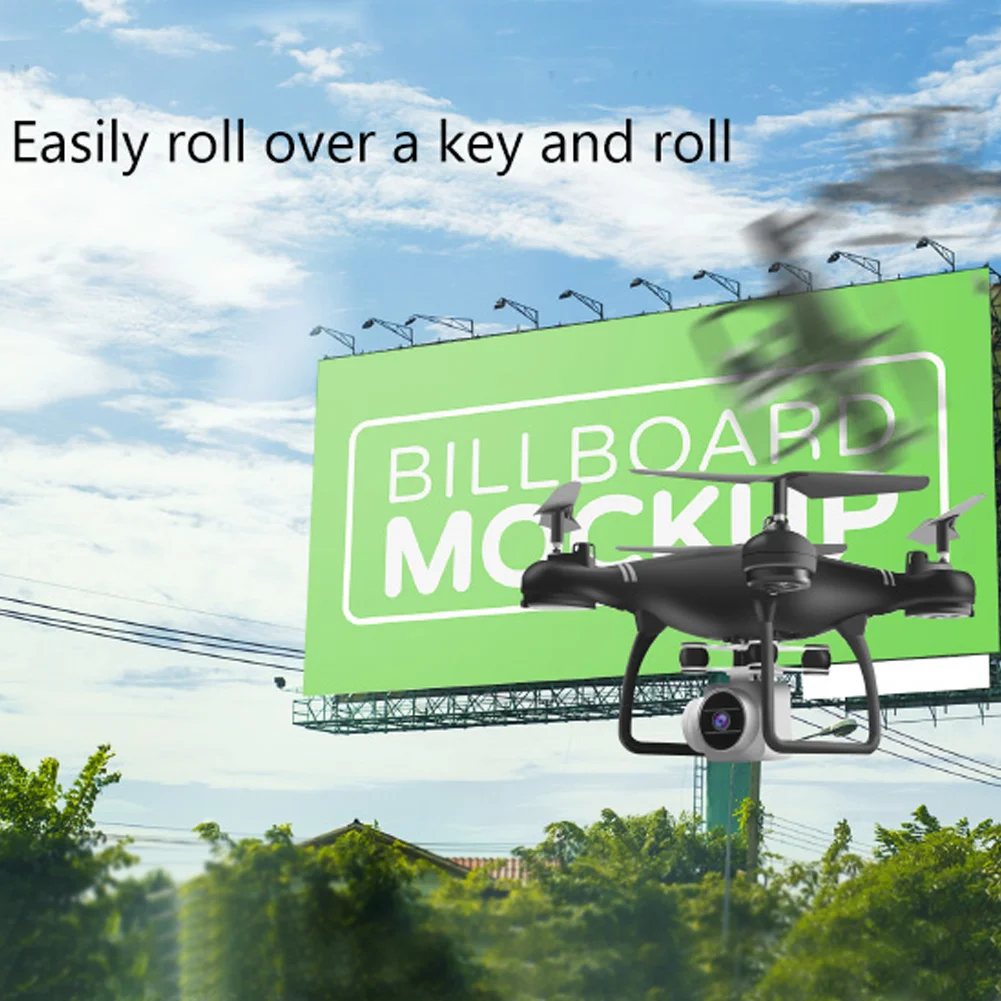 Радиоуправляемый вертолет Дрон с камерой HD 1080 P wifi FPV селфи Профессиональный
