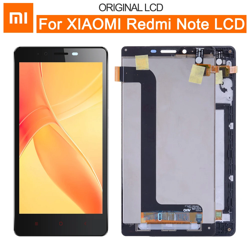 

Xiaomi redmi note lcd dispaly 4G LTE 5.7 inch 1920*1080 digitizer assembly touch screen replacement for xiaomi redmi note